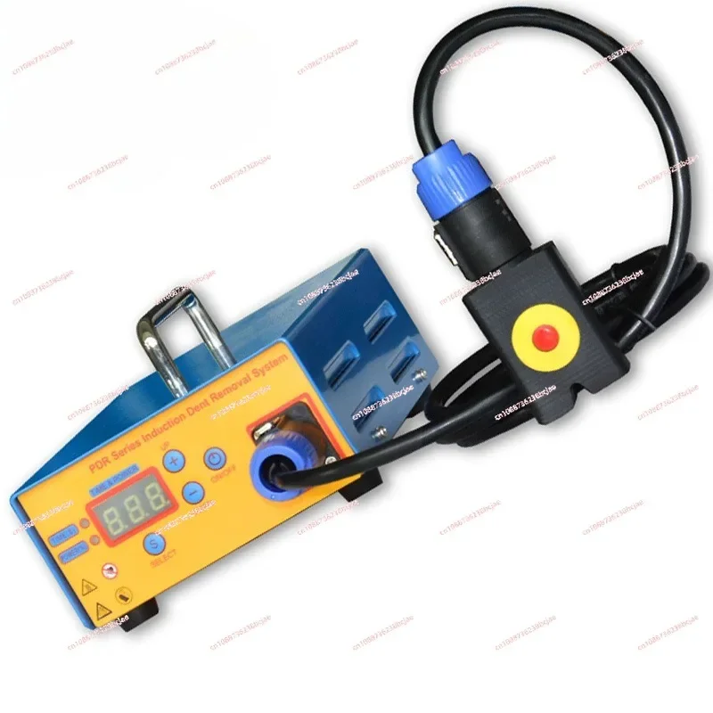 Electromagnetic induction dent repair instrument, car scratch-free paint dent repair tool