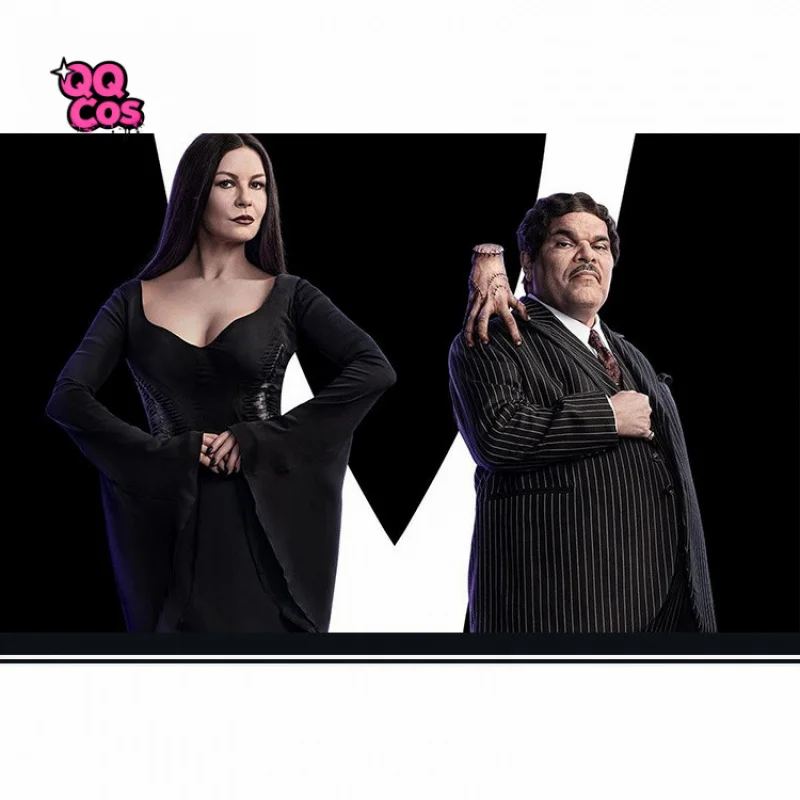 الأربعاء الموسم 2 غوميز تأثيري حلي هالوين كرنفال حفلة عيد الميلاد لعب دور الملابس الملابس QQ كوس #1