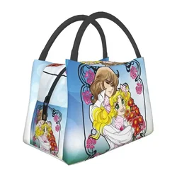 Przenośne pudełka na drugie śniadanie dla kobiet Japan Anime Manga Cooler Thermal Food Insulated Lunch Bag Travel Work Pinic Container