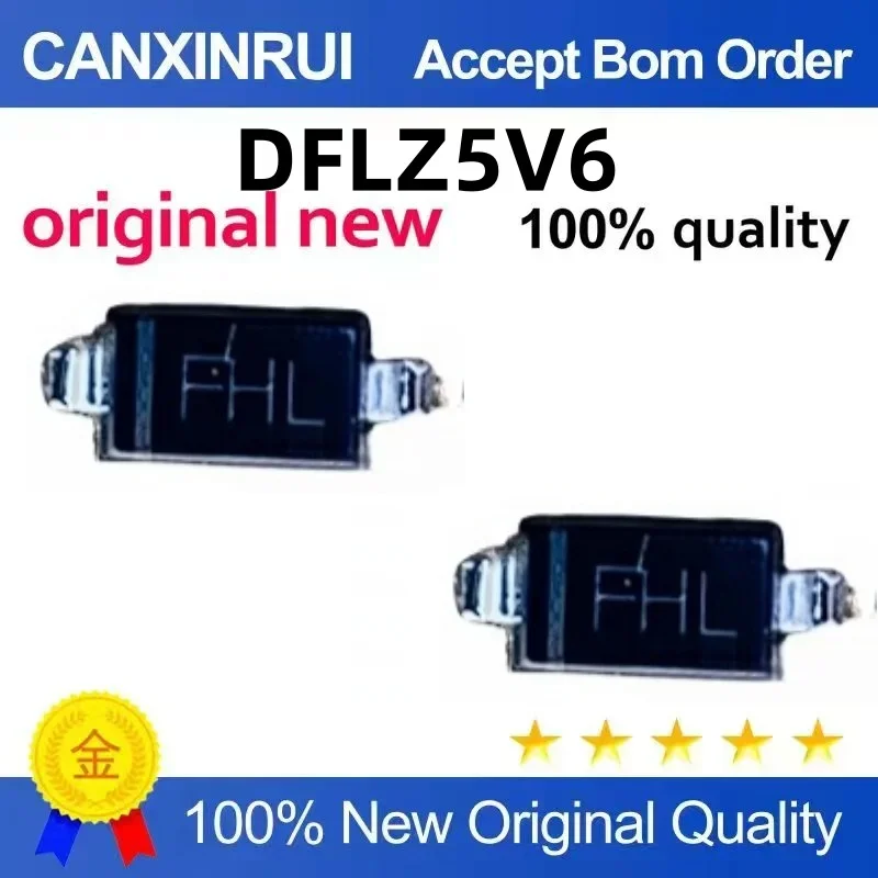 

(5-100 pieces) Brand new DFLZ5V6-7 DFLZ5V6 SOD-123 silk screen: FHL spot chip IC