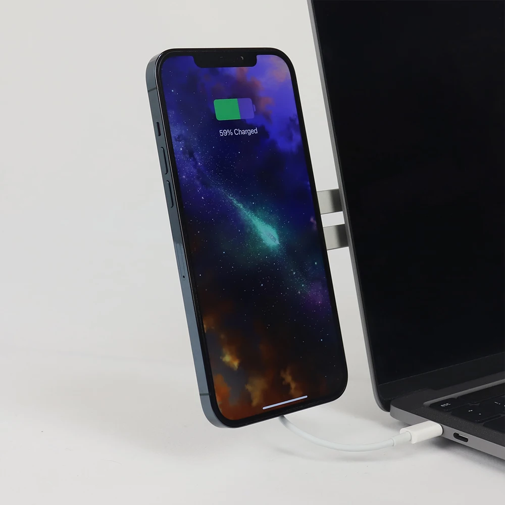 15W Magnetic Wireless Charger For Macsafe iPhone 13 12 mini pro max Fast Wireless Charging Laptop Phone Holder Monitor Bracket