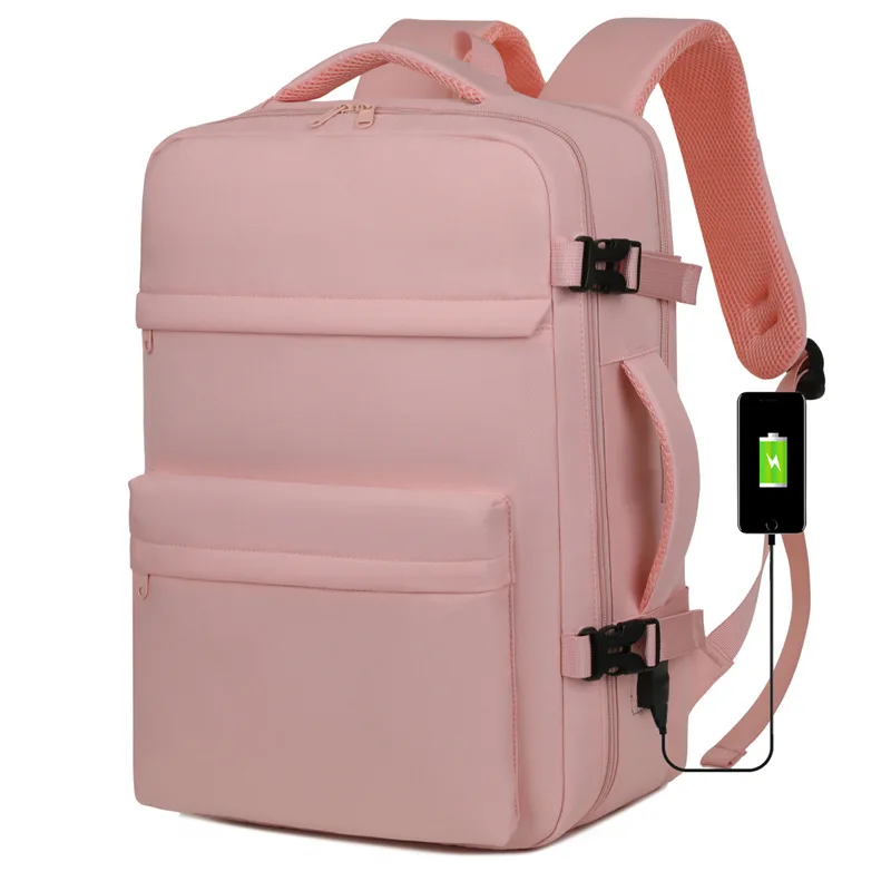 New multi-functional shoulder bag with large capacity can be set with lever travel bag Joker business commuter computer backpack