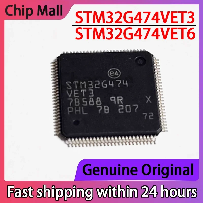 

1PCS STM32G474VET3 STM32G474VET6 STM32G474 New Microcontroller Chip 32-bit VET3