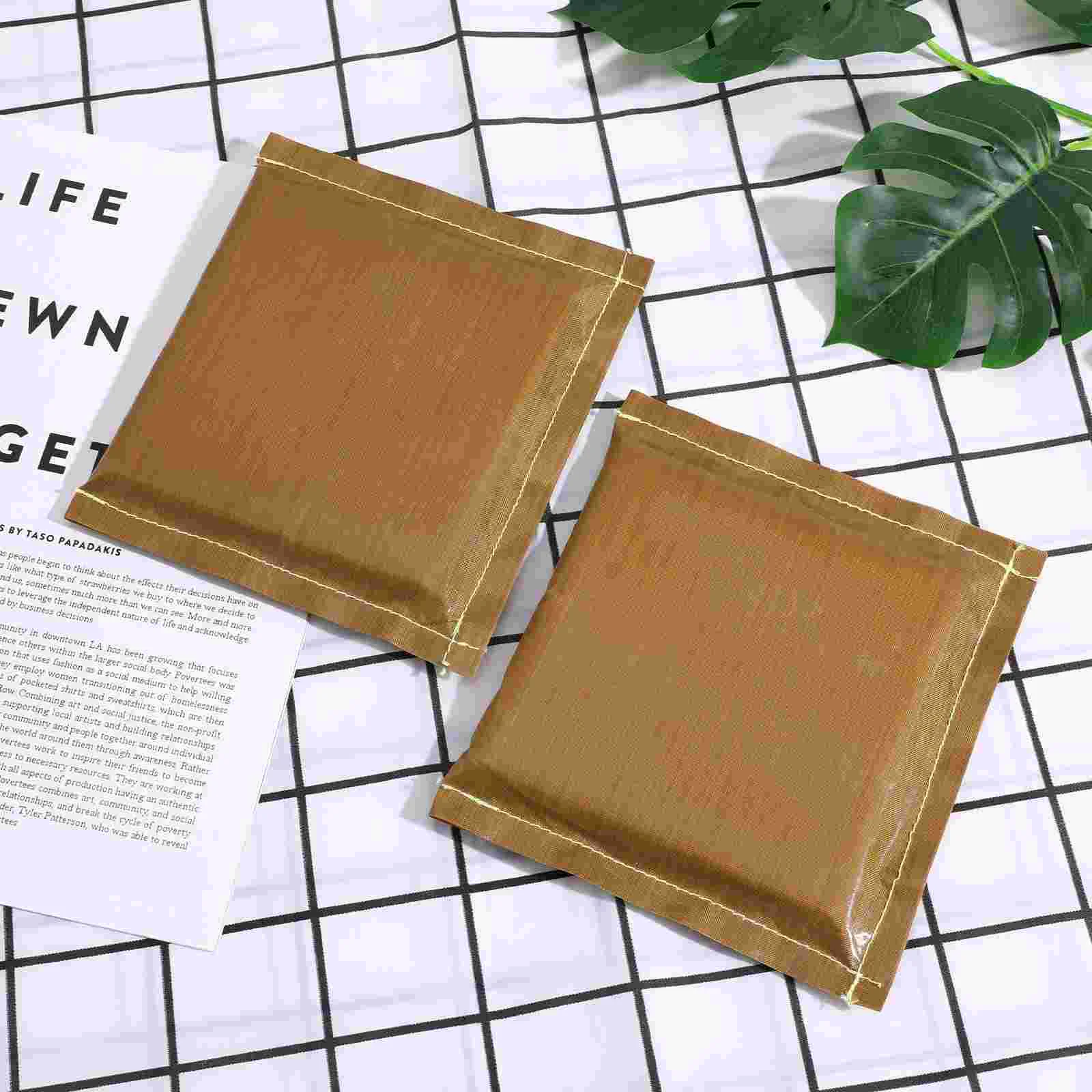 3pcs travesseiro reutilizável resistente ao calor travesseiro de transferência de pressão de calor para projeto (15 x 12 polegadas, 10 x 10 polegadas, 5