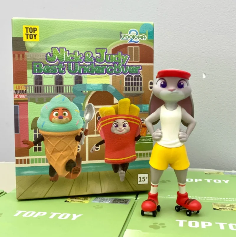 Disney Zootopia Judy e Nick: Migliori personaggi da collezione in blind box, ciondoli per zaino alla moda, oggetti da collezione, regali a sorpresa