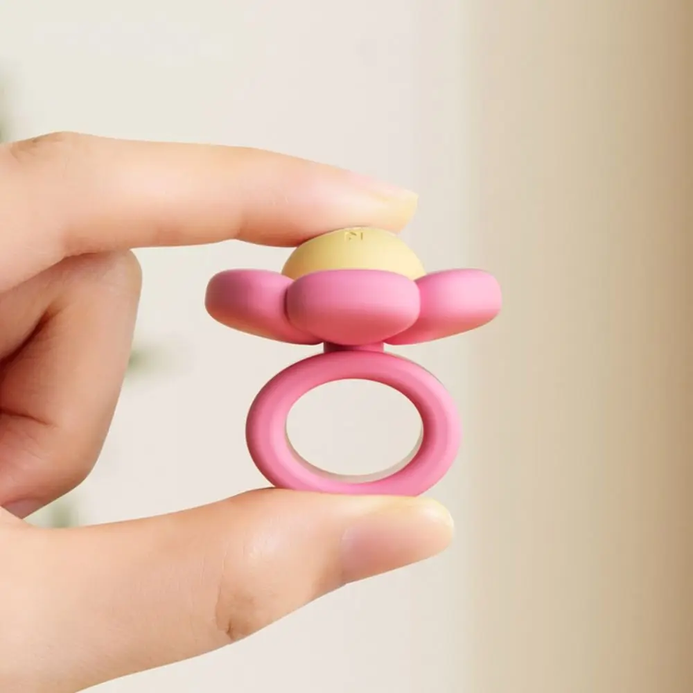 New Silicone Door Handle Stopper Mute Anti-Collision Door Handle Buffer Cartoon Flower Door Handle Anti-collision Ring Home Use