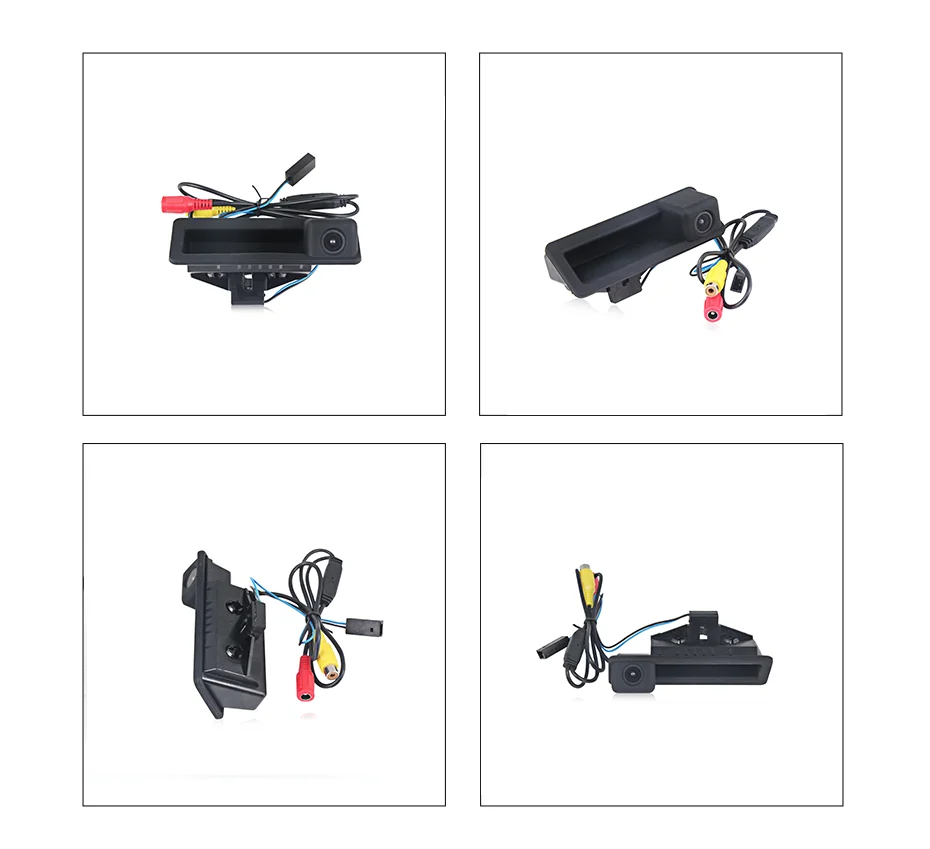 HD Car Reverse Backup Trunk Handle CVBS Camera For BMW E39 E53 E82 E88 E84 E90 E91 E92 E93 E60 E61 E70 E71 F30 F31 F34 F10 F11