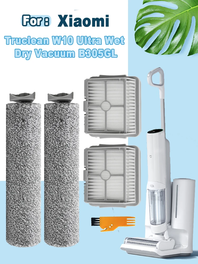 Chổi Quét Chính Bộ Lọc Có Thể Giặt Được Thay Thế Cho Xiaomi Truclean W10 Cực Khô Ướt Hút Chân Không B305GL MJGWXDJ Phụ Kiện