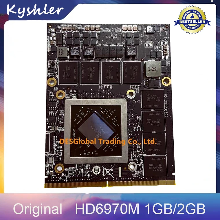 Original HD6970M HD6970 Hd6970m 2GB VGA Video Graphics Card for Apple IMac 27