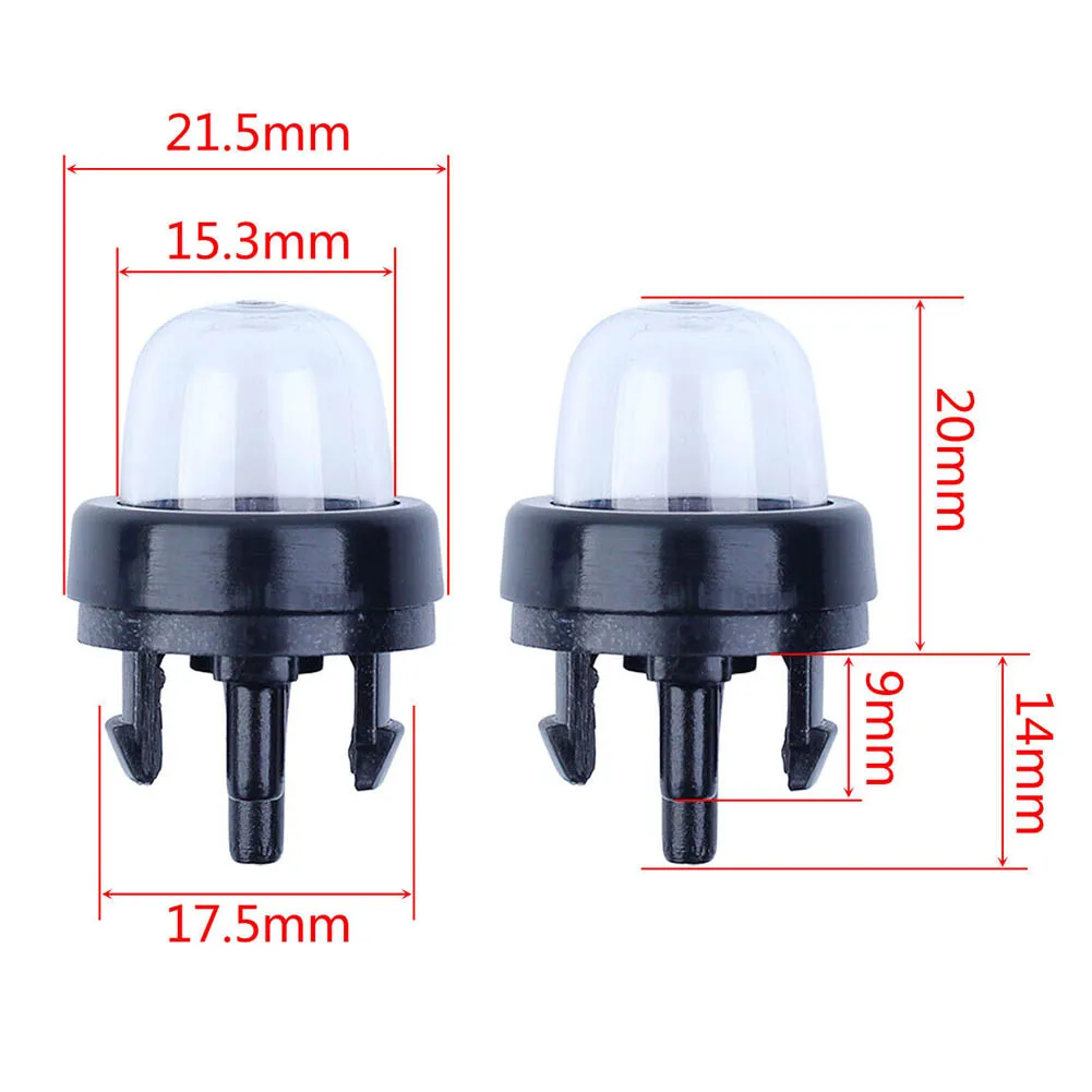 2pcs For Primer Bulb For Brush Cutters 503936601 For Homelite For Poulan For McCulloch Garden Power Tools Accesories