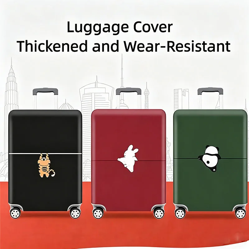 

Animal Travel Suitcases Protector Elastic Travel Suitcases Case for 18-32 Inch Luggage Cover Travel Accessories XLXBHT03