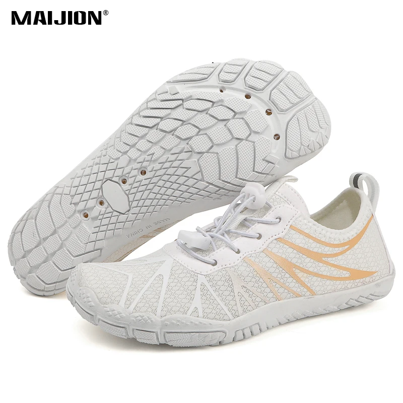 

Летняя быстросохнущая обувь для серфинга, мужская дышащая обувь для воды, Нескользящие пляжные кроссовки босиком для женщин, дайвинг, рыбалка