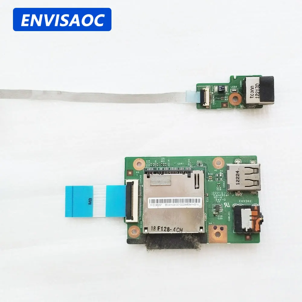 For Lenovo B480 B490 M490 M495 B4306 Laptop USB Board Audio Board Headphone Jack Sound Card Board Card Reader