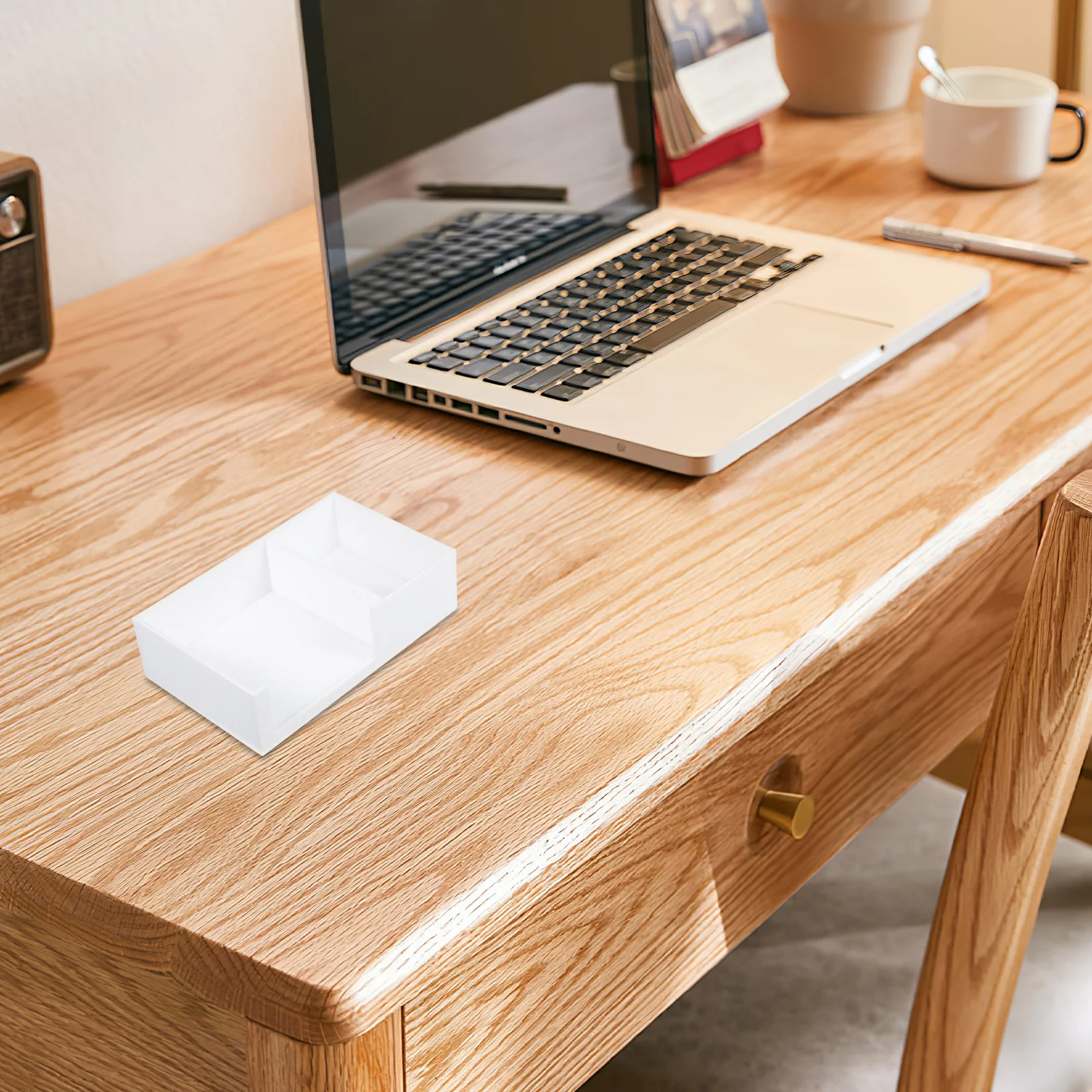 

1Pack Acrylic Tea Bag Storage Organizer Box Sugar Packet Tissue Holder for Home Office Kitchen Countertop Coffee Station