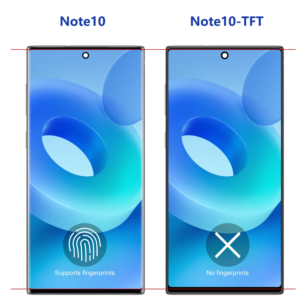 For Samsung Note 10 Tested For Note10 N970F N970U N970W N970N LCD Display Touch Screen Digitizer Assembly Replacement