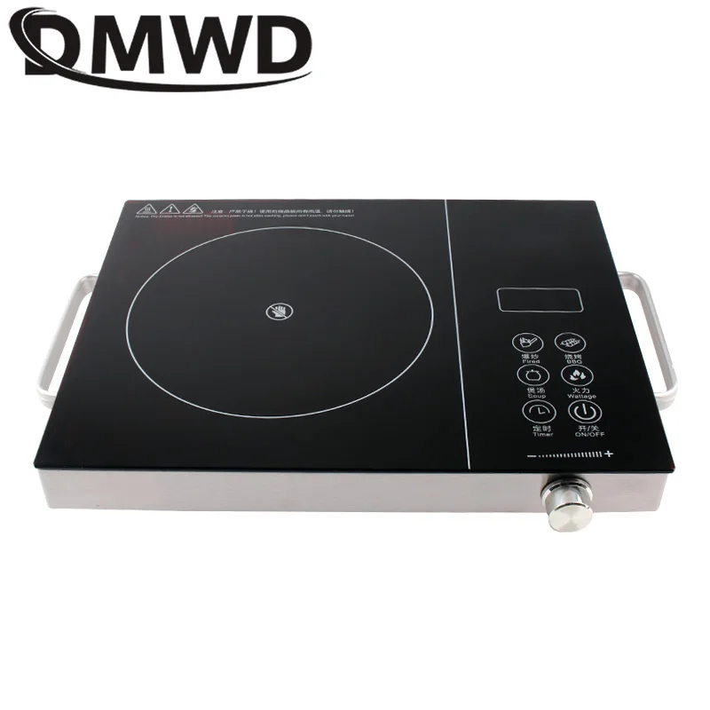 2200W Electric Ceramic Heater High Power Induction Cooktop Intelligent Hot Pot Stove With Timer Infrare Heating Furnace 110V