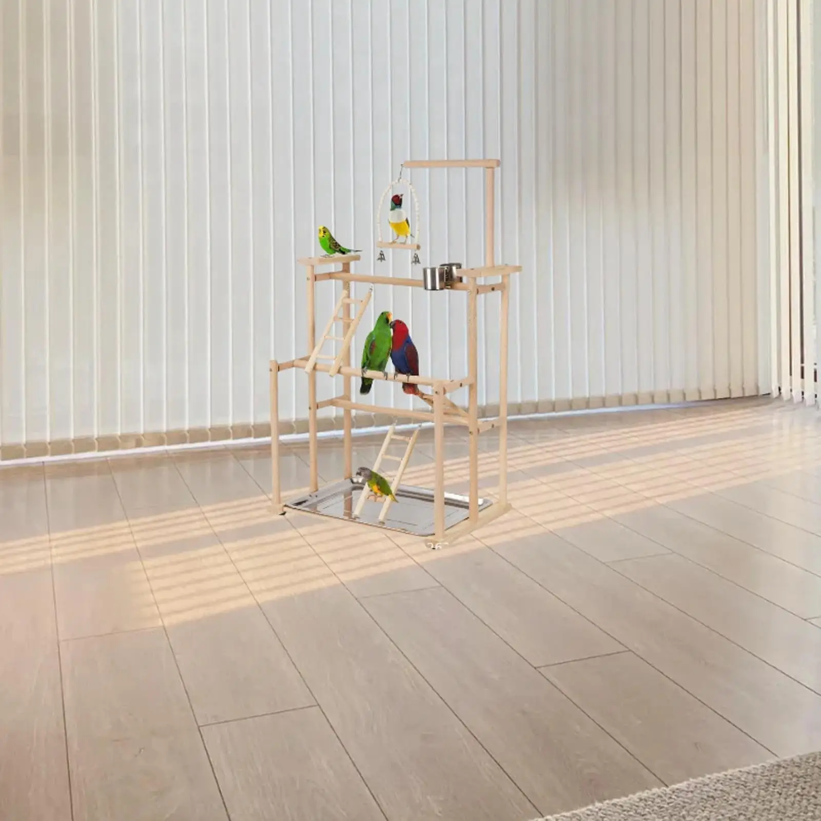 parrot-playground-centro-attivita-e-fitness-per-uccelli-palestra-con-pali-e-supporto-alto-per-pappagalli-per-piccoli-parrocchetti-e-parrocchetti-ondulati