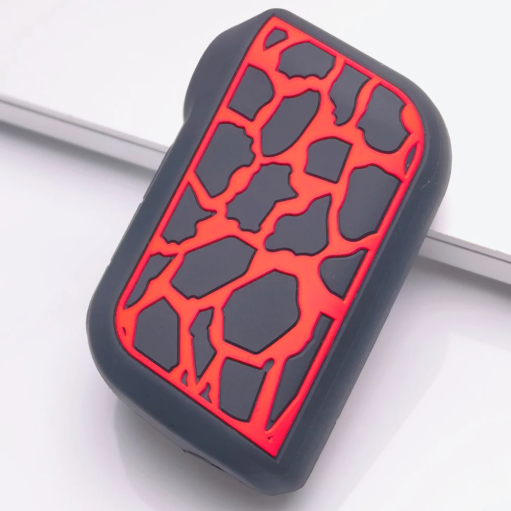 Silicone Key Case Accessories for Starline A93 A63 Russian Version Two Way Car Alarm LCD Remote Controller Keychain Fob Cover