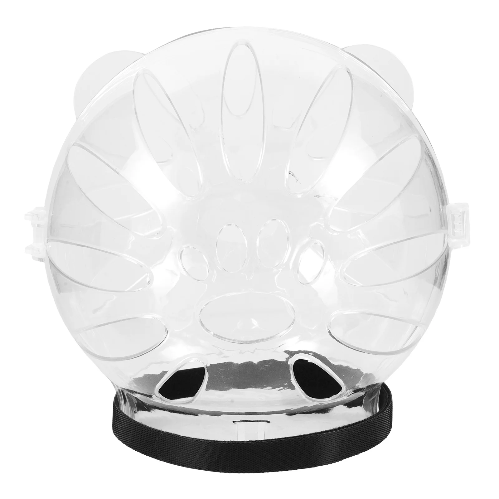 

Elizabeth Circle Cat Hood Bridegroom Head Cover Abs Bubble Muzzle for Grooming Dog after Surgery