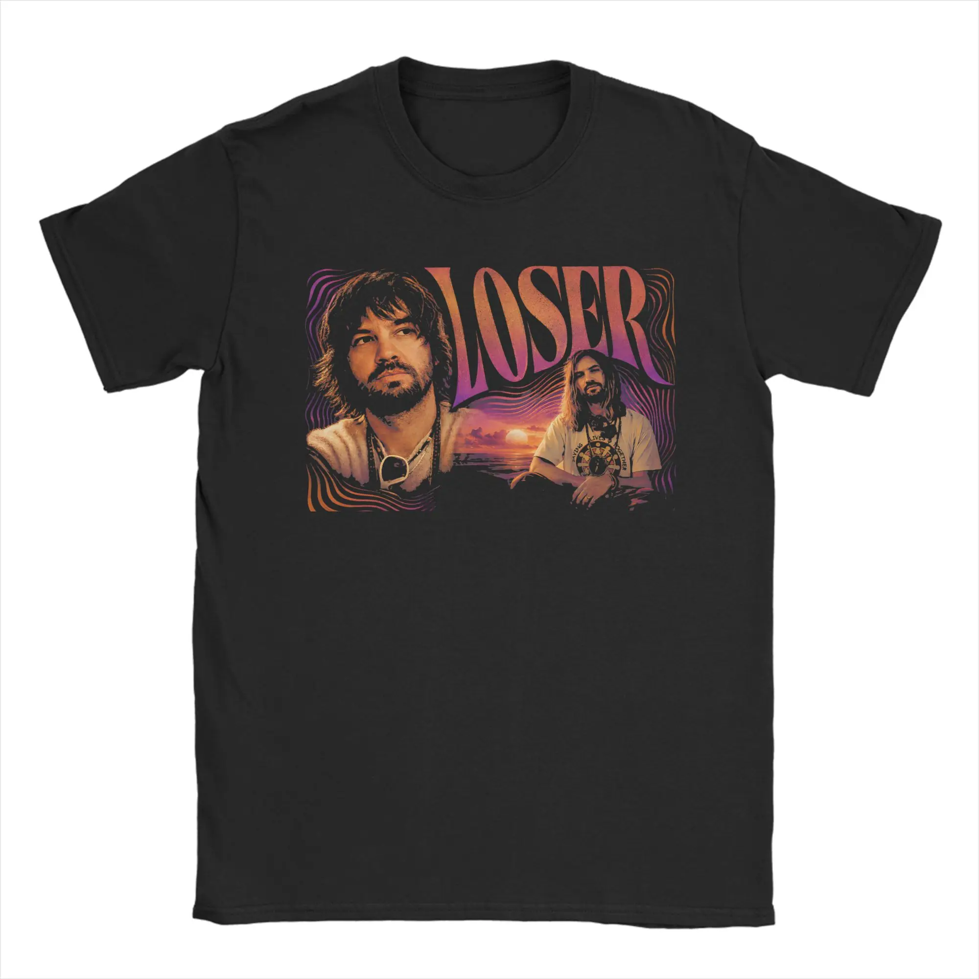 Men's T-Shirt Loser Tame Impala Music Group  T-Shirts Leisure  Summer Tees Vintage 100 Cotton Clothes Birthday Gift