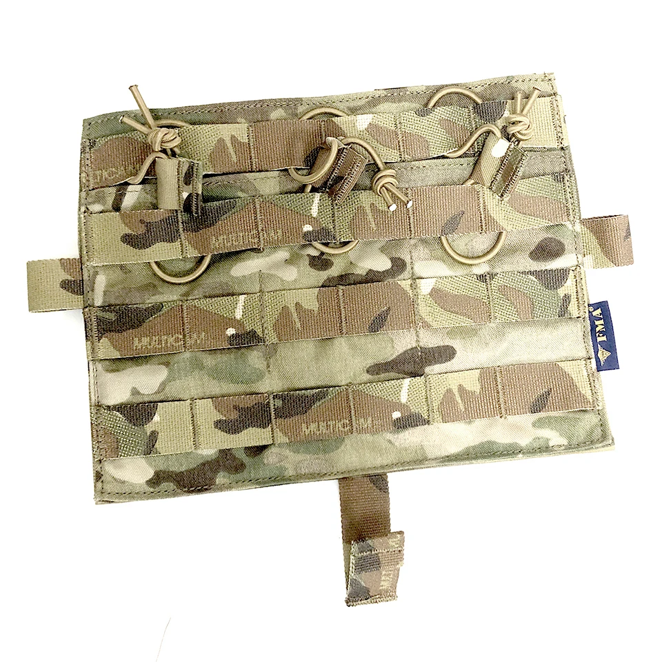 FMA Tactical Molle M4 TRIPLE Magazine Pouch Multicam for Tactical AVS JPC2.0 Vest Front Panel