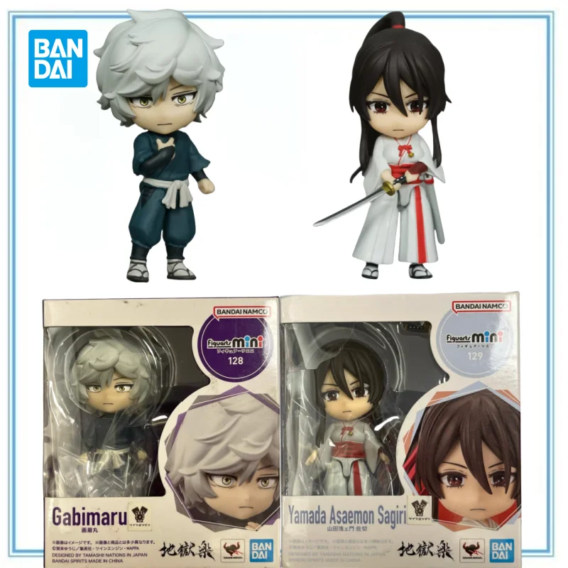 

BANDAI Original in Stock Figuarts Mini Hell's Paradise Gabimaru Yamada Asaemon Sagiri Anime Cartoon Garage Kit Gifts Toys Model