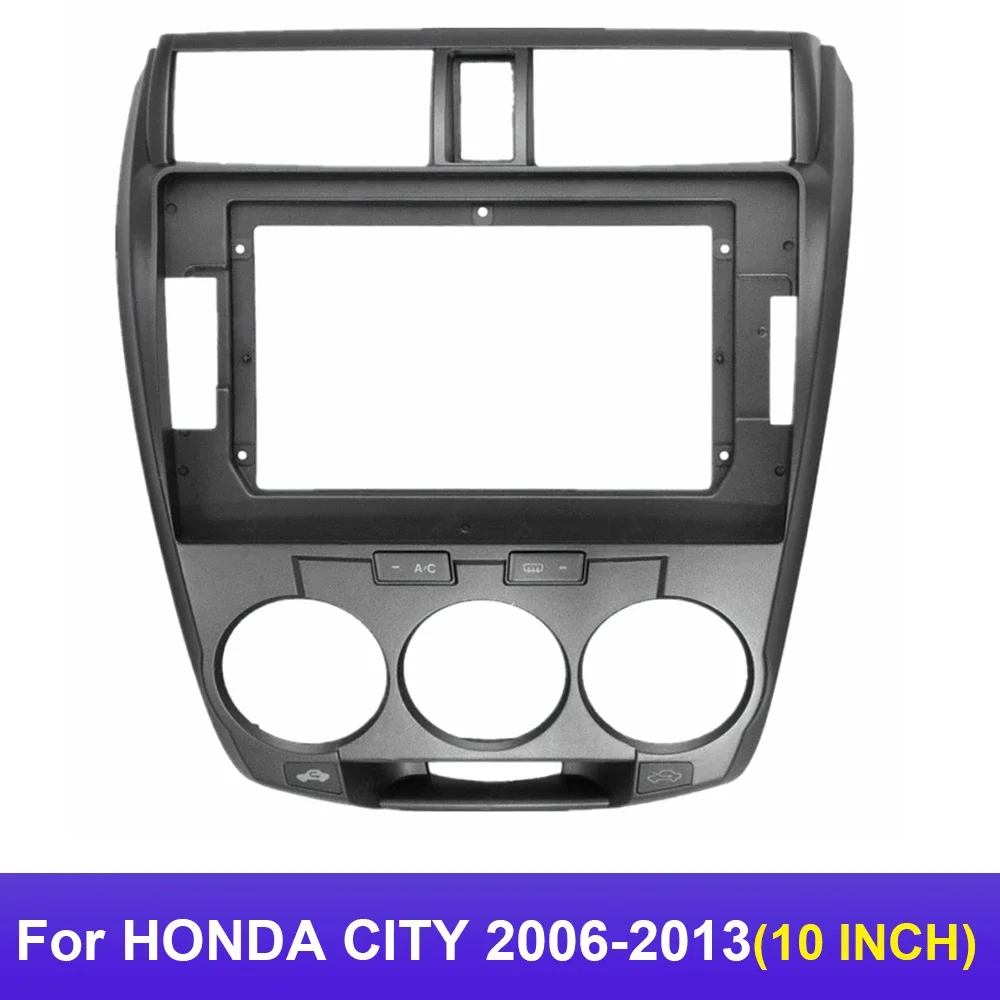 

Автомобильный DVD-радиоприемник 10 дюймов для HONDA CITY 2006-2013, Android Fascia, мультимедиа, MP3, MP5, видео, аудио, стерео, панель, рамные кабели, Harnes