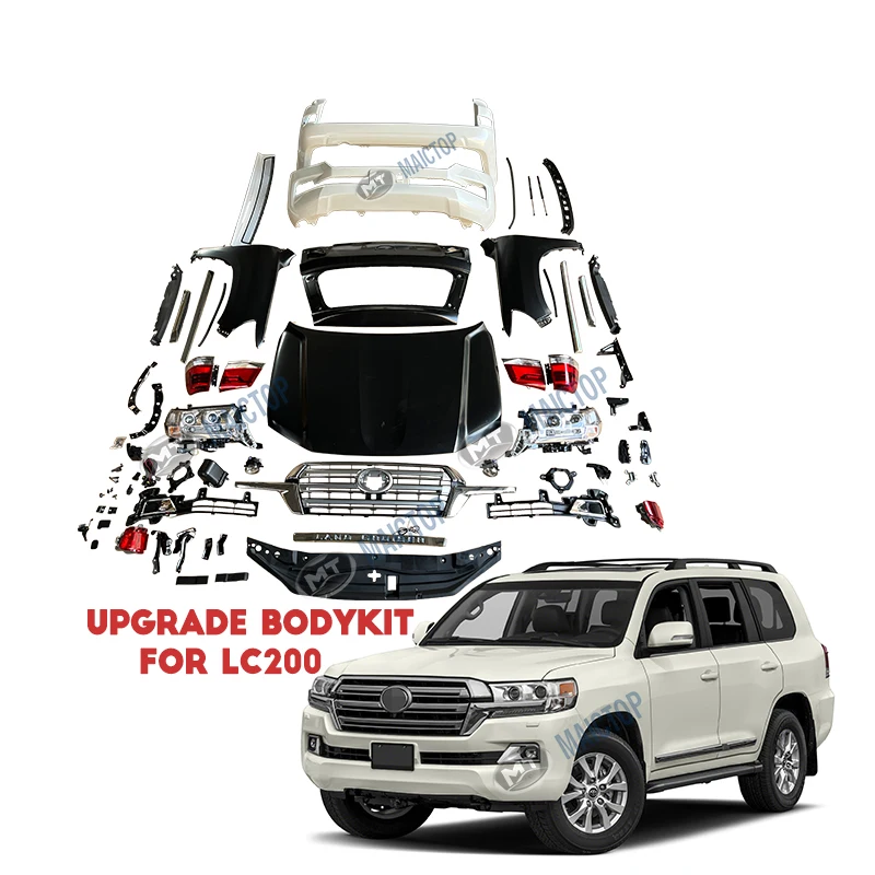 

Maictop New Facelift Upgrade Bumper Body Kits for Land Cruiser Lc200 2008-2015 2016 2017 2018 Car Accessories