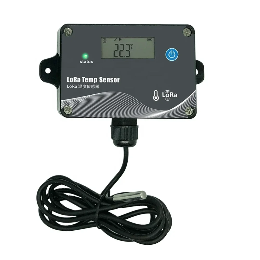 Venta calienteTag08B Sensor de humedad LoRa de largo alcance de 5 km Sensor de humedad inteligente