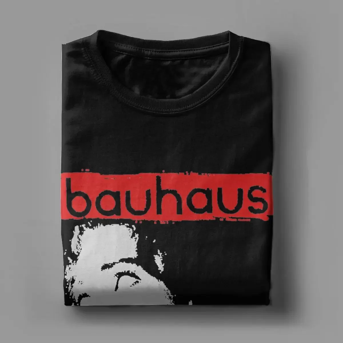 The Sky\'s Gone Out 80s Music Bauhaus Goth T-Shirt Men Funny Cotton Tees Crewneck Short Sleeve T Shirts 4XL 5XL Clothing