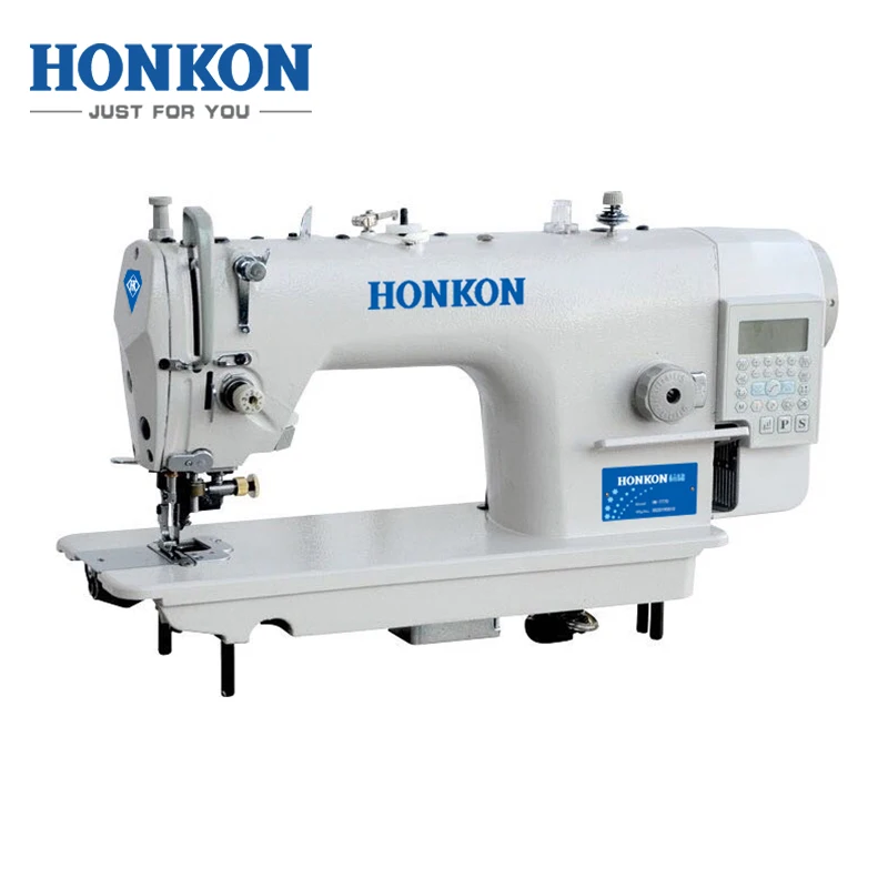

HONKON Computer Lockstitch Sewing Machine with Cutter HK-5200-D3 Suitable for Thin to Medium Thickness Fabrics