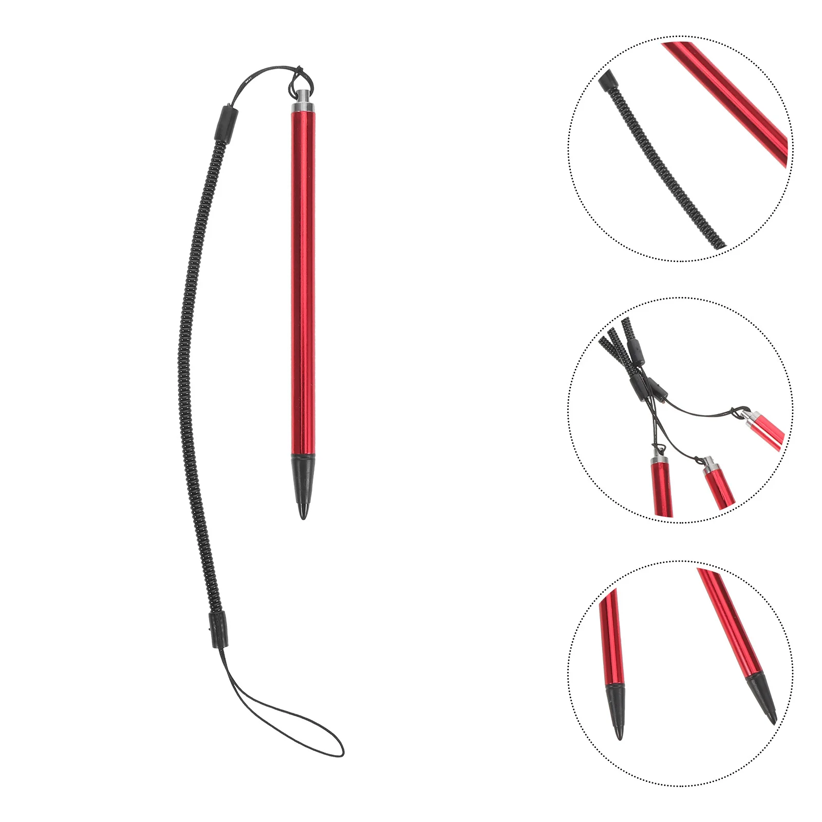 

5 шт. емкостный стилус с тонким наконечником, высокоточный стилус для сенсорного экрана с пружинной катушкой для планшетного телефона, электронного устройства