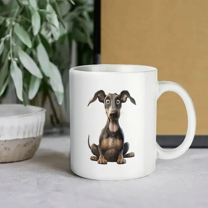 Funny Dachshund Party Mug Ceramic Life Is Short So Are My Legs Mug for Friends and Family Cup Birthdays Parties and Holidays