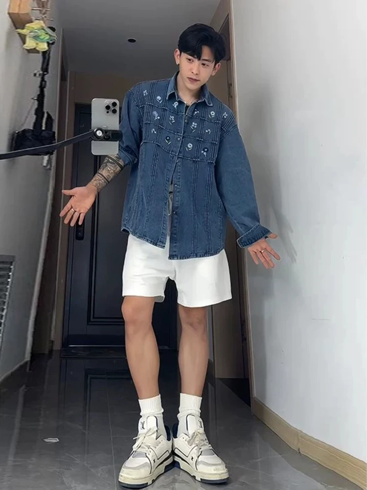 

Белые мужские шорты из ледяного шелка для лета, быстросохнущие, для спорта и пляжа, в американском стиле, длиной до колена, повседневные, дышащие