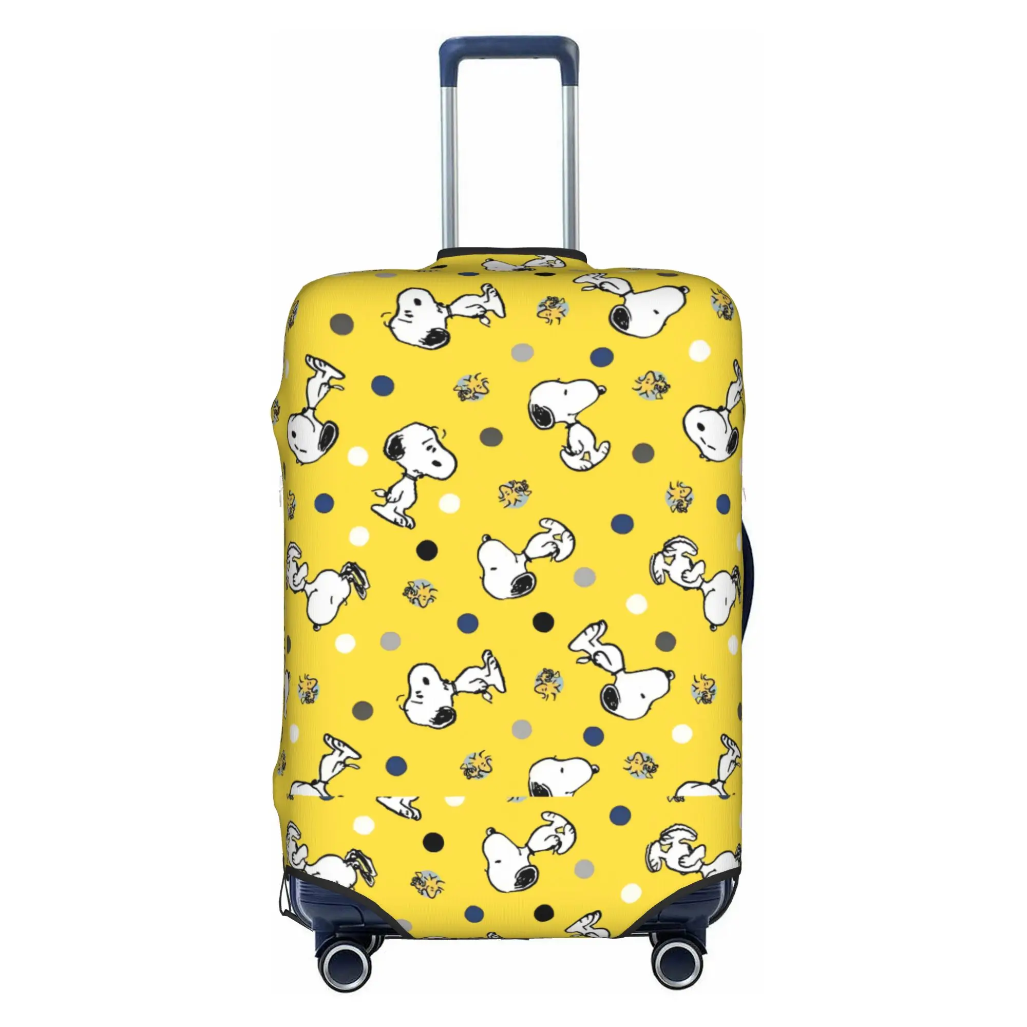 Custom S-Snoopys Luggage Cover Protector Funny Anime Travel Suitcase Protective Cover for 18-32 Inch