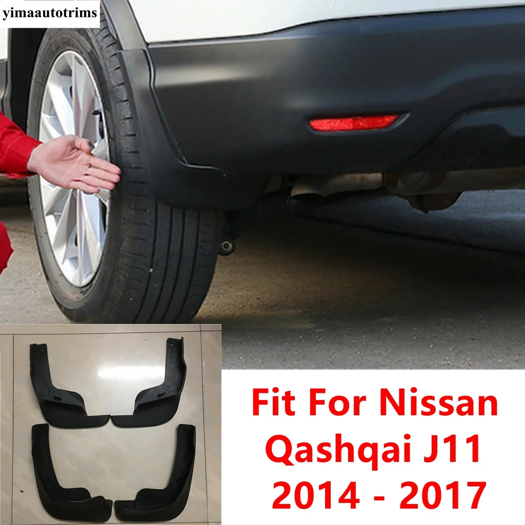 

Car Front Rear Mudguards Mud Splash Flaps Muds Fender Protector Cover Kit Accessories For Nissan Qashqai J11 2014 2015 2016 2017