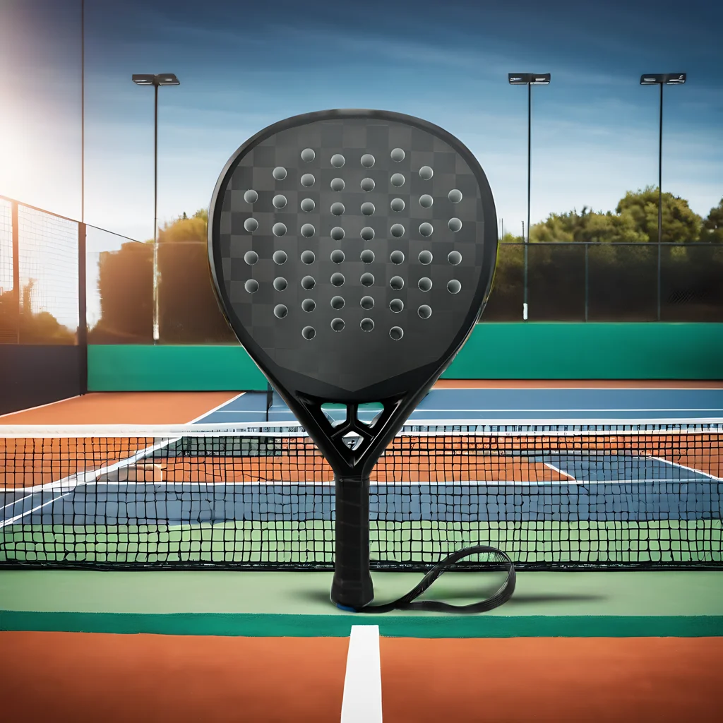 

STLFCASTON SPORTS Custom 38mm Thickness Graphite Carbon Paddle/Padel Tennis Rackets Padel Racket