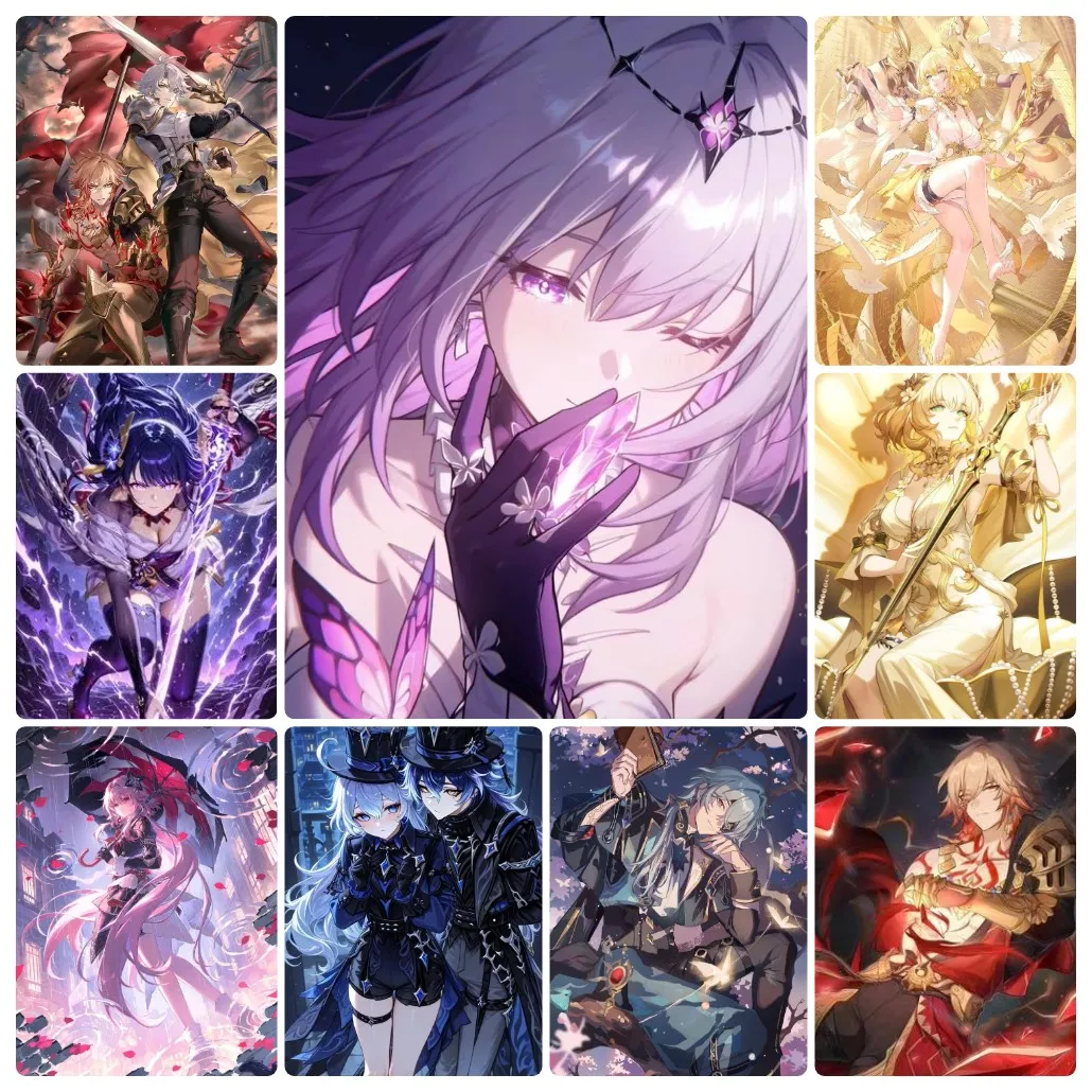 

DIY Anime Honkai Star Rail Jigsaw Puzzles for Adults Focus Enhancement Therapy Meaningful Retirement Gift