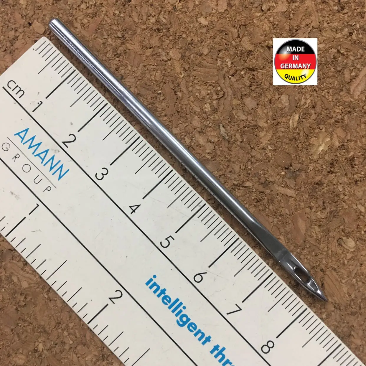 

10 шт., 1 пакетик, немецкая 80 мм, специальная игла для промышленной швейной машины, 3,3 мм