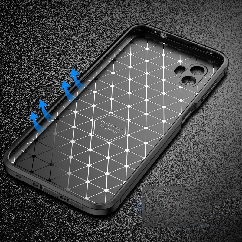 For Samsung Galaxy Xcover6 Pro Case Carbon Fiber Matte Cover Sumsung Xcover 6 Pro SM-G736B 6.6\