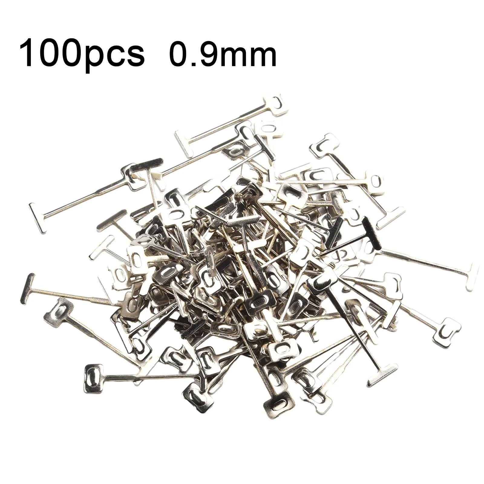100Pcs Stahl Nadeln Für Bodenbelag Wand Fliesen Nivellierung Fliesen Keramik Positionierung T Form Leveler Pflaster Fliesen Korrektur Equalizer