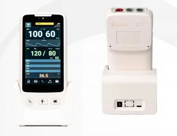 Veterinary VET-40 animal Vital Signs Monitor pet dog Nibp pr temp SpO2 medical test device pet clinical checkout equipment