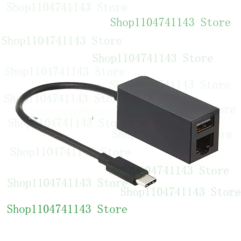 

New For Microsoft Surface Type-C USB-C to Ethernet RJ45 and USB 3.0 Adapter 1860