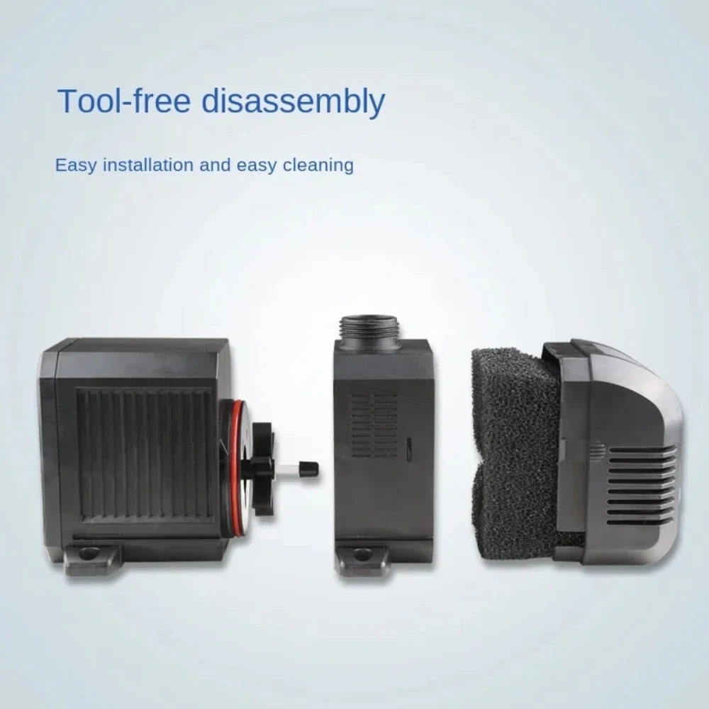 خزان الأسماك تردد هادئ تعميم مضخة الترشيح 7/8/20/25/35/45/55 واط متعددة الوظائف غاطسة حوض السمك بركة المياه مضخات