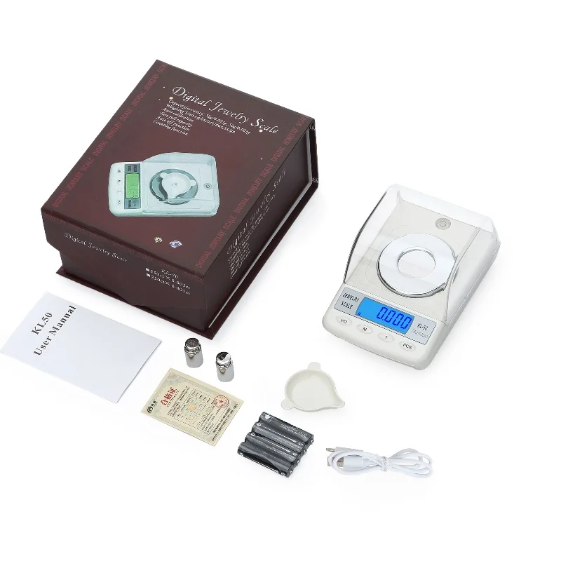 Precise 0.001g & 0.005Ct Laboratory Balance Jewelry Diamond Scale with OEM Customization Digital Electronic Scale