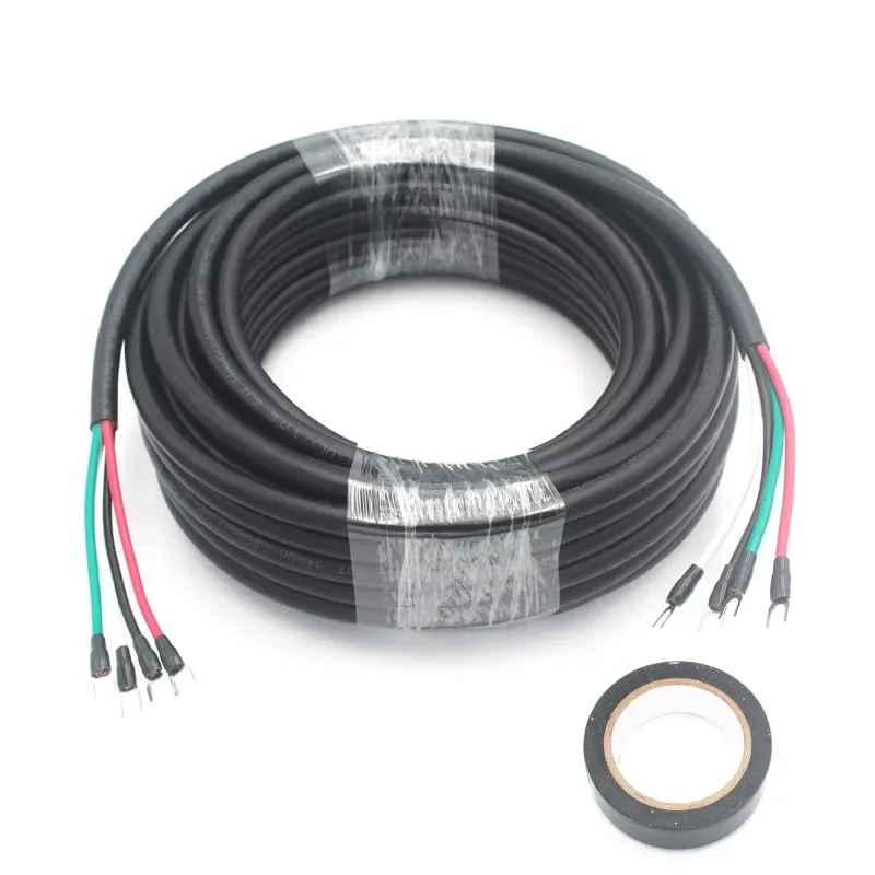 أسلاك كهربائية 14/4 AWG موصل سلك السيارات لمكيف الهواء سبليت صغير 14 مقياس المتكلم سلك الجهد المنخفض 300 فولت led