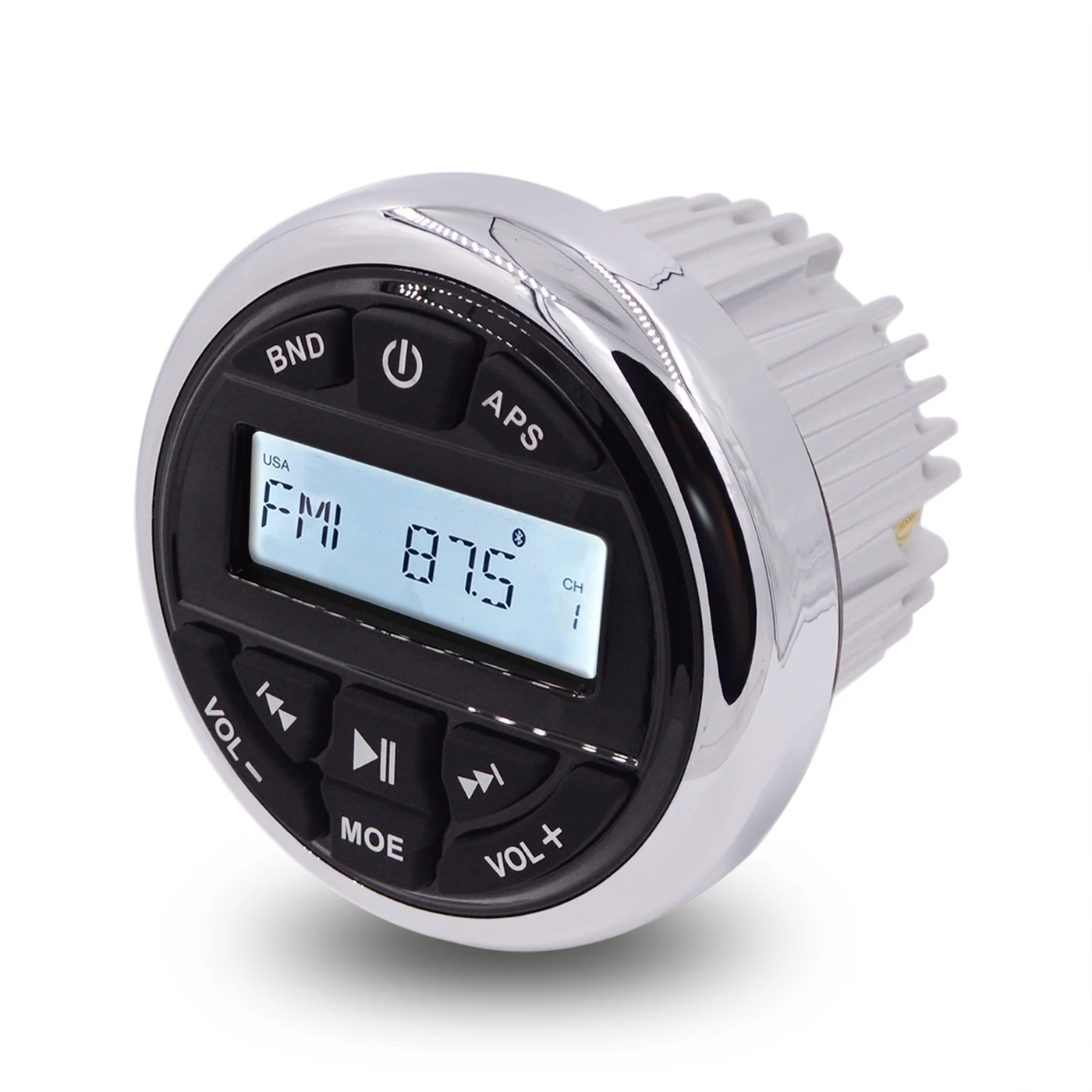 Hot Sale Waterproof FM/AM USB BT Music Audio Stereo Unit for Marine Yacht ATV UTV RV Bathtub