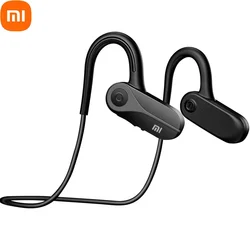 XIAOMI B8 kemik iletim kablosuz kulaklık Bluetooth 5.3 gürültü azaltma boyun bandı LED ekran spor hafif Eabuds