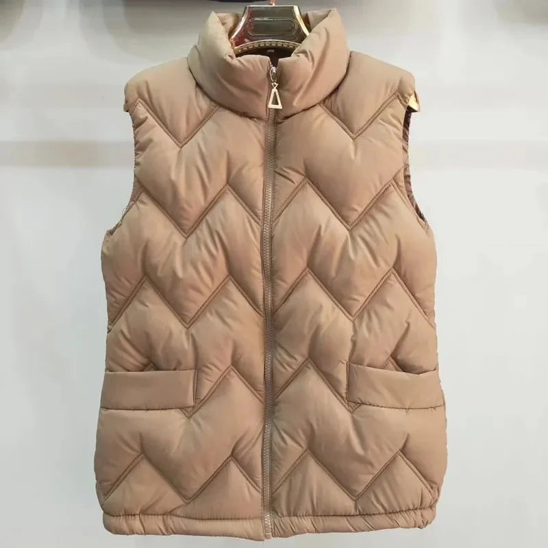 2024 Puffer Women Jackets Coat Woman Vest Autumn Winter Vest Women Veste Femme Parkas Para Mujer Casaco Feminino Clothes