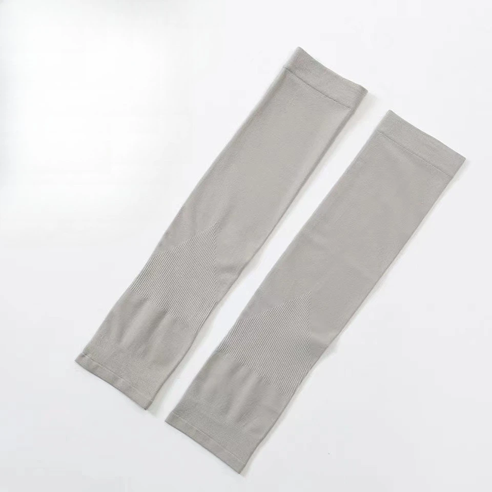 

Sports men's and women's ice silk sleeves, sunscreen sleeves, outdoor riding, summer solid color ice sleeves
